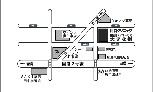 川口クリニック　地図